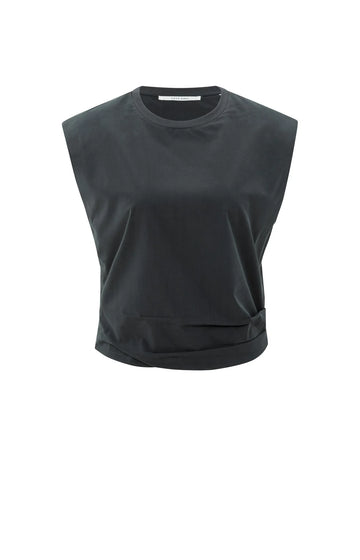 Top With Padded Shoulders